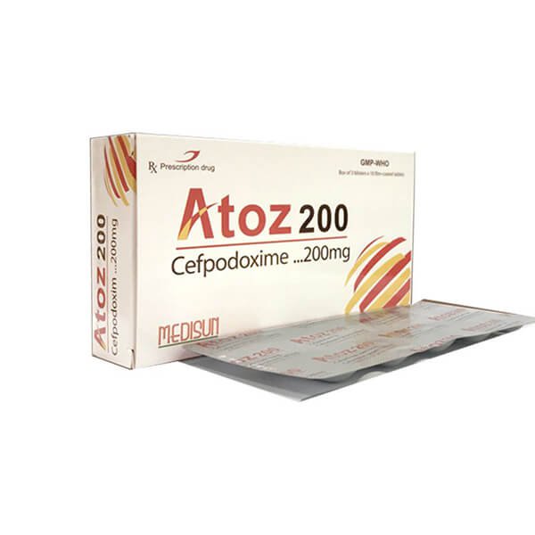 Công dụng thuốc Atoz 200