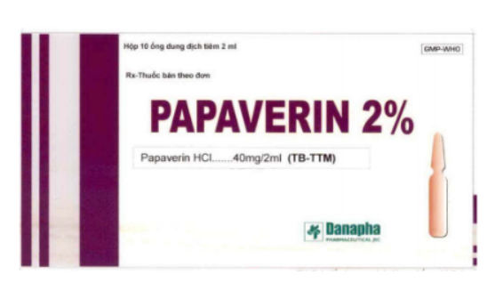 Công dụng thuốc Papaverin 2%