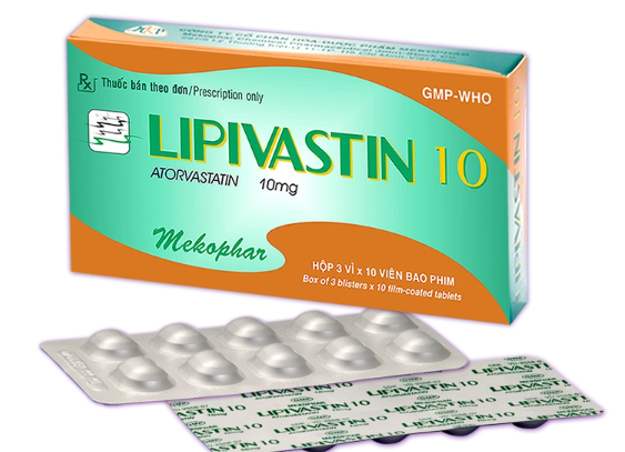 Công dụng thuốc Lipivastin 10