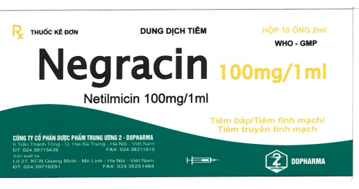 Công dụng thuốc Negracin