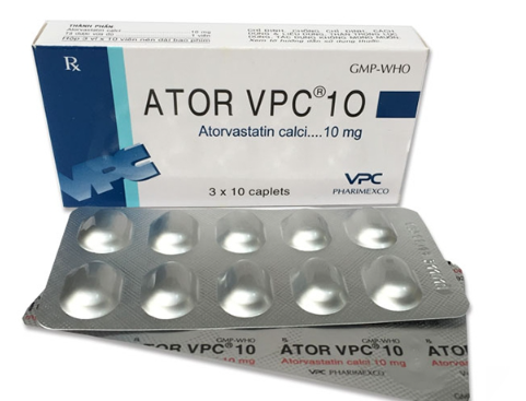 Công dụng thuốc Atorvpc 10