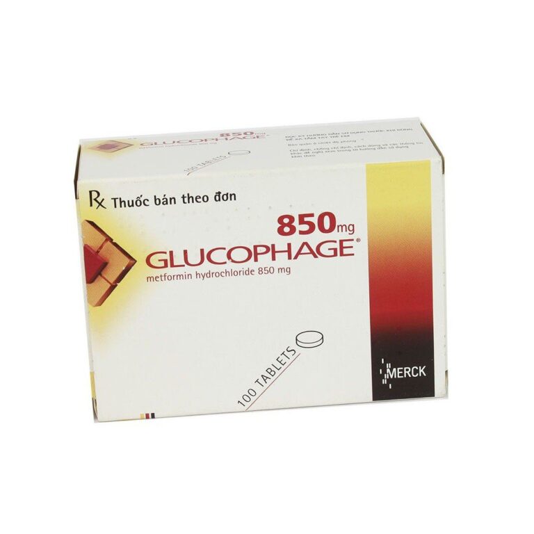 Công dụng thuốc Glucophage 850mg