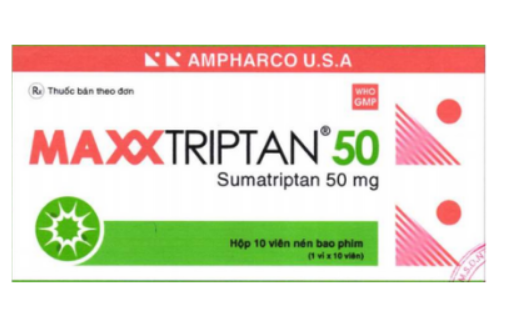 Công dụng thuốc Maxxtriptan 50