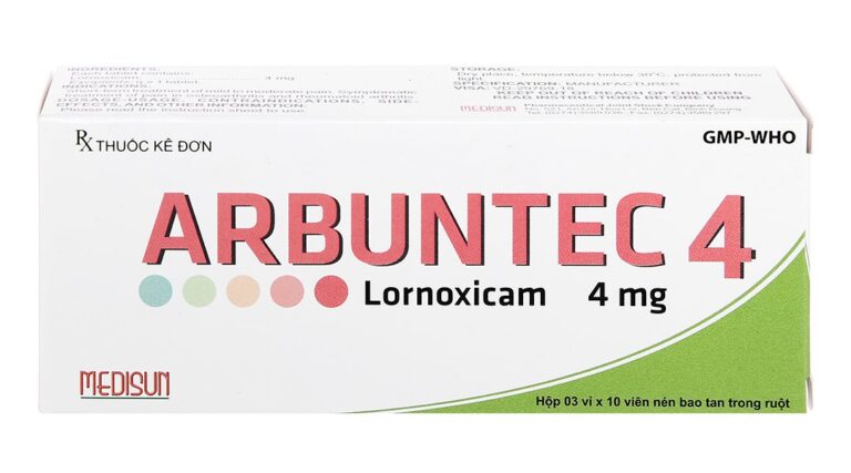 Công dụng thuốc Arbuntec