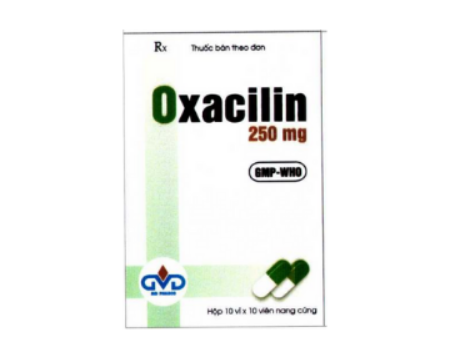 Công dụng thuốc Oxacilin 250mg