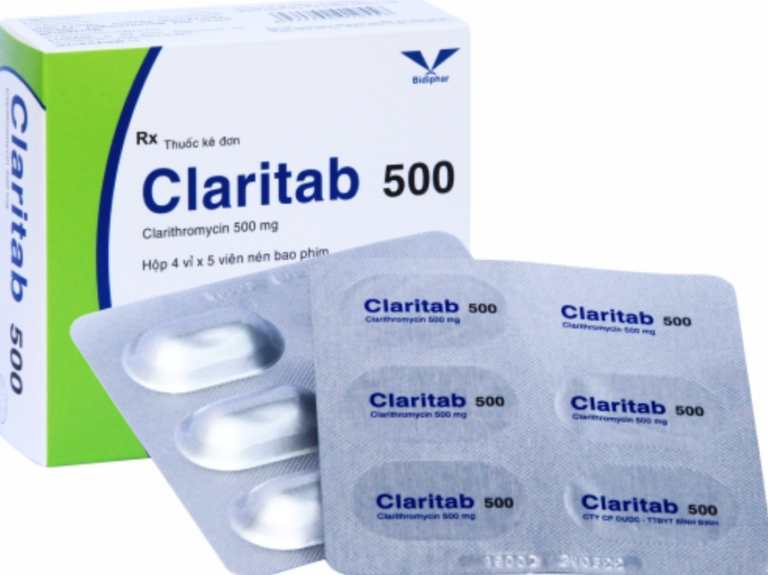 Công dụng thuốc Claritab 500