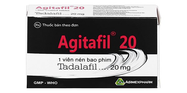 Công dụng thuốc Agitafil 20