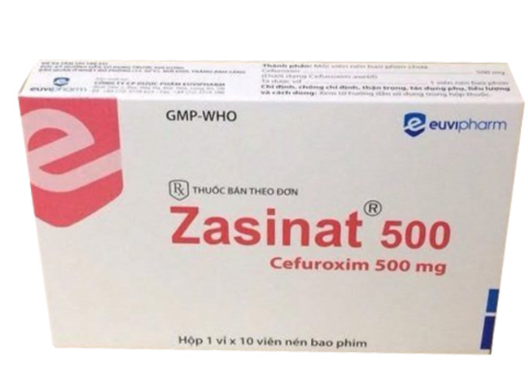 Công dụng thuốc Zasinat 750