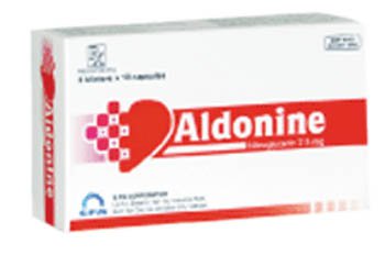 Công dụng thuốc Aldonine 2.5mg