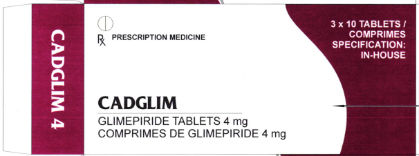 Công dụng thuốc Cadglim 4