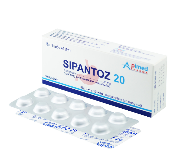 Công dụng thuốc Sipantoz 20