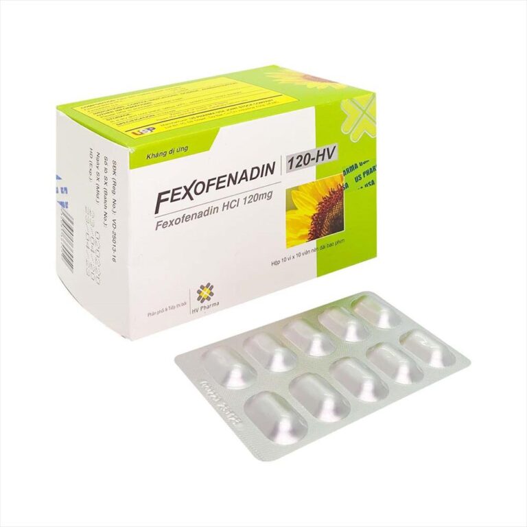 Công dụng thuốc Fexofenadin 120