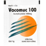 Công dụng thuốc Vacomuc 100