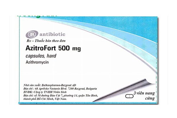 Công dụng thuốc AzitroFort 500 mg