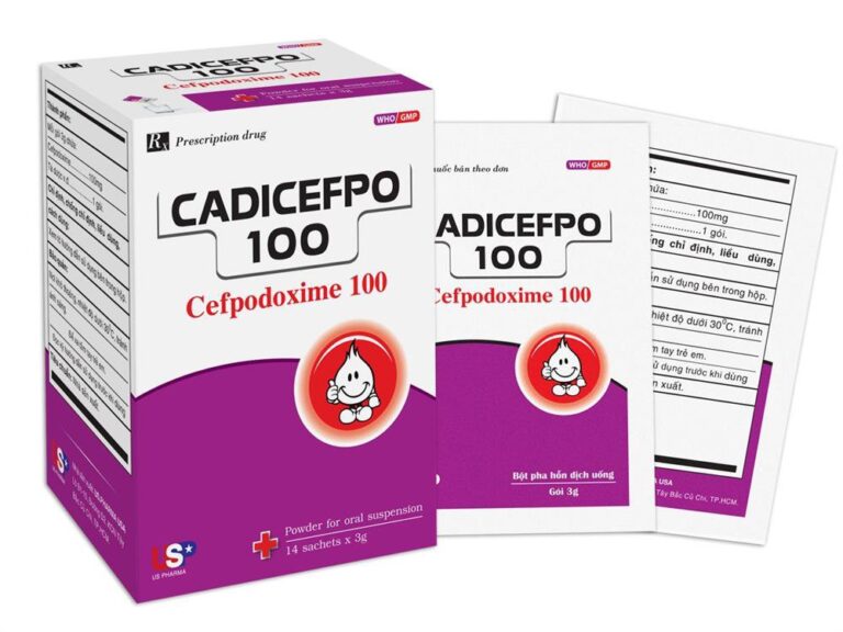 Công dụng thuốc Cadicefpo 100