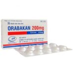 Công dụng thuốc Orabakan 200mg