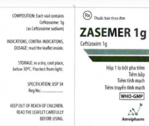Công dụng thuốc Zasemer 1g