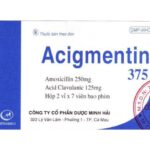 Công dụng thuốc Acigmentin 375