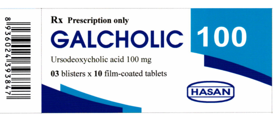 Công dụng thuốc Galcholic 100