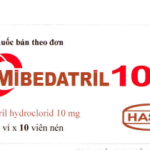 Công dụng thuốc Mibedatril 10