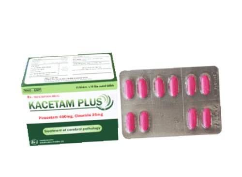 Công dụng thuốc Kacetam plus
