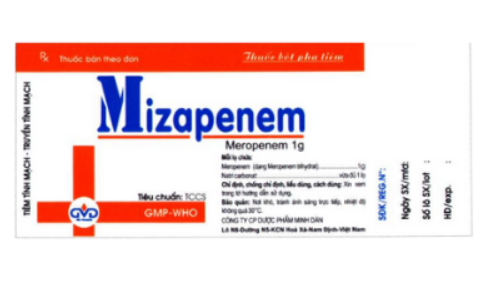 Công dụng thuốc Mizapenem 1g