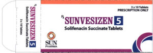 Công dụng thuốc Sunvesizen Tablets 5 mg