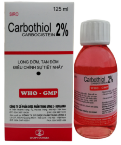 Công dụng thuốc Carbothiol
