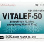 Công dụng thuốc Vitalef 50