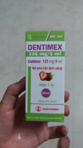 Công dụng thuốc Dentimex 125mg/5ml