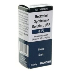 Công dụng thuốc Betaxolol