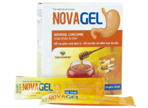 Giảm đau và hỗ trợ bảo vệ niêm mạc dạ dày với Novagel