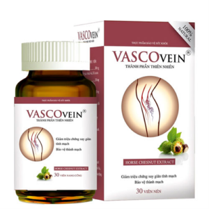 Viên uống Vascovein – Hỗ trợ giảm triệu chứng suy giãn tĩnh mạch