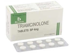 Triamcinolone tablets BP 4mg có tác dụng gì?
