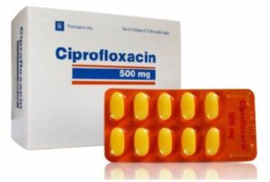 Liều dùng thuốc Ciprofloxacin 500mg