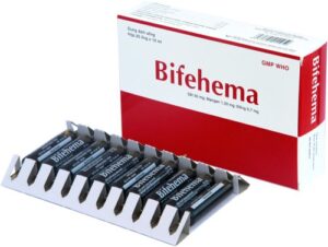 Công dụng thuốc Bifehema