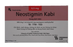 Công dụng thuốc Neostigmin Kabi