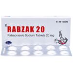 Công dụng thuốc Rabzak 20
