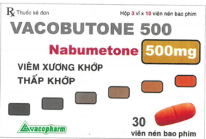 Công dụng thuốc Vacobutone 500
