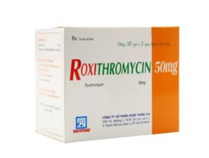 Công dụng thuốc Roxithromycin 50mg