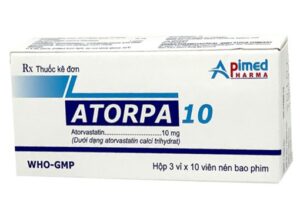 Công dụng thuốc Atorpa 10