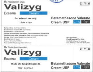 Công dụng thuốc Valizyg Eczema Cream