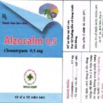 Công dụng thuốc Alzocalm 0.5 và 1.0