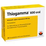 Công dụng thuốc Thiogamma 600