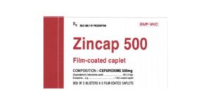 Công dụng thuốc Zincap 500