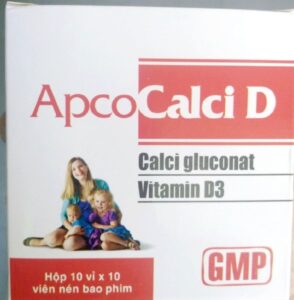 Công dụng thuốc Apcocalci D