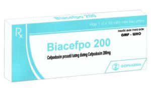 Công dụng thuốc Biacefpo 200