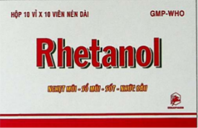 Công dụng thuốc Rhetanol