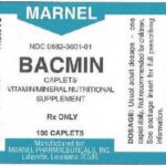 Công dụng thuốc Bacmin