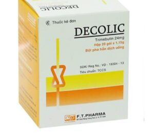 Công dụng thuốc Decolic 24mg